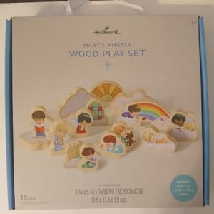Mary's Angels wood play set